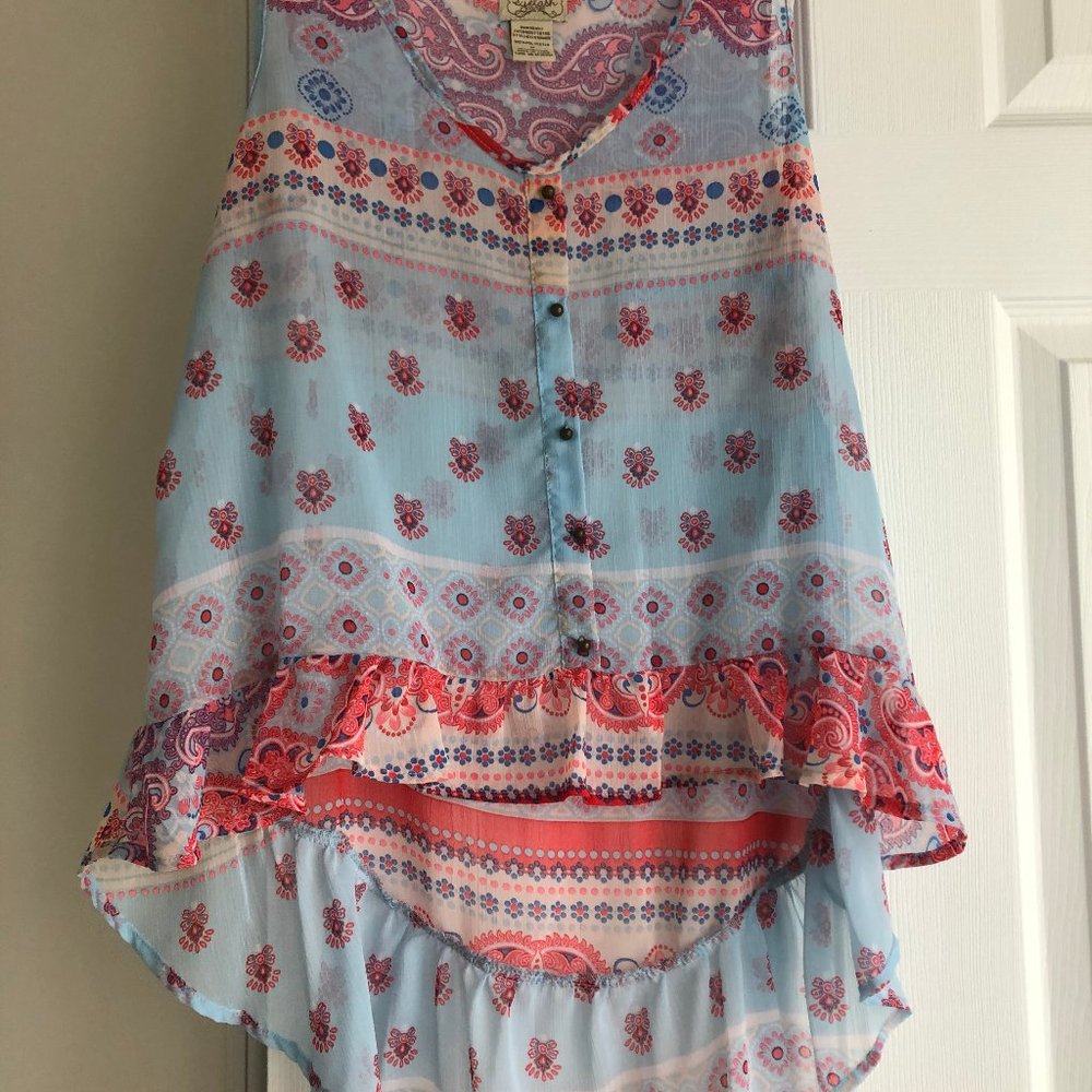 summer top sleeveless